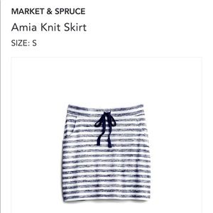 Market & Spruce Anita Knit Skirt